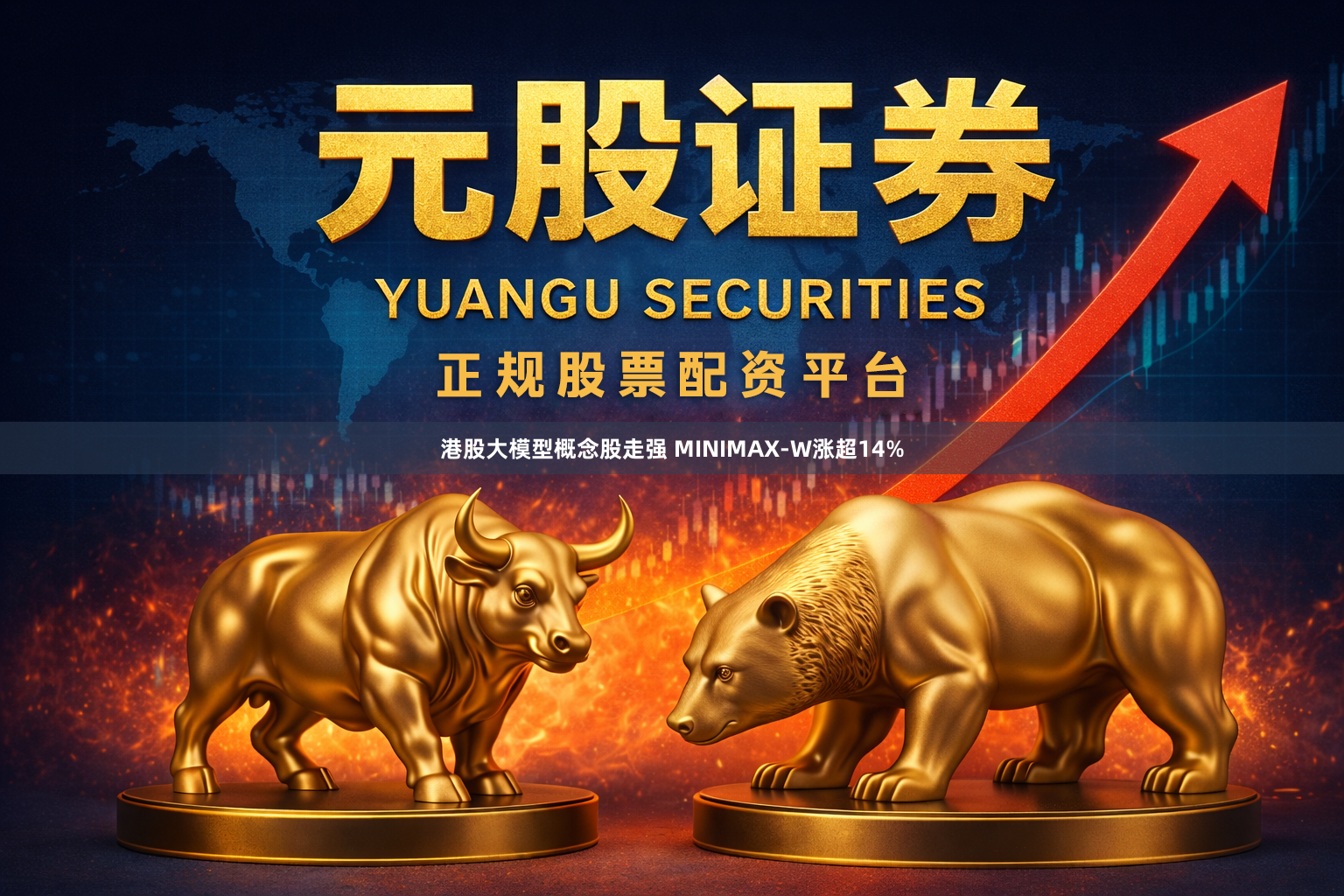 港股大模型概念股走强 MINIMAX-W涨超14%